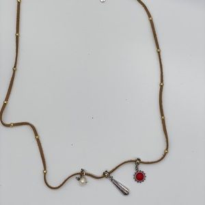 Lucky brand Necklace with charms